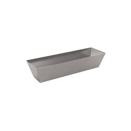 Bon Tool Bon 15-167 Mud Pan, Stainless Steel 14" 15-167